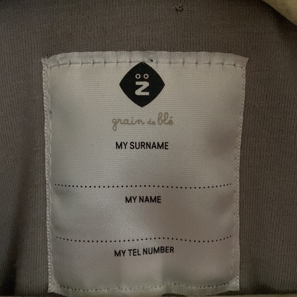 GRAIN DE BLE FRANCE 6 MONTHS INFANT ONE PIECE LINED WARM EXCELLENT BODYSUIT - Picture 6 of 11